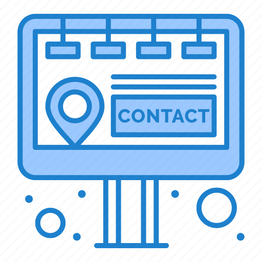 Billboard, contact, marketing icon - Download on Iconfinder