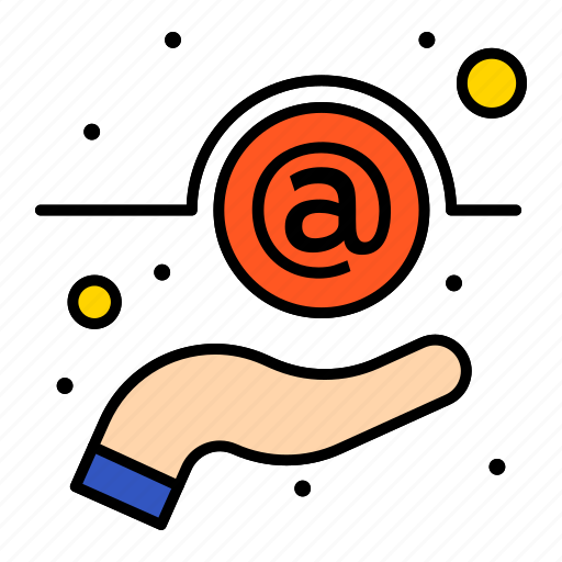 Email, hand, message, support icon - Download on Iconfinder