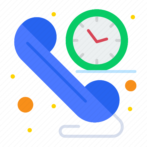 Call, communication, contact, time icon - Download on Iconfinder