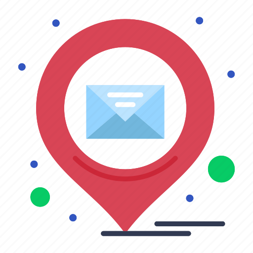 Email, location, message, pin icon - Download on Iconfinder