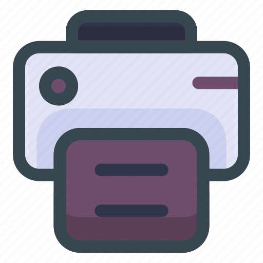Printer, document, file, format, extension, folder, paper icon - Download on Iconfinder