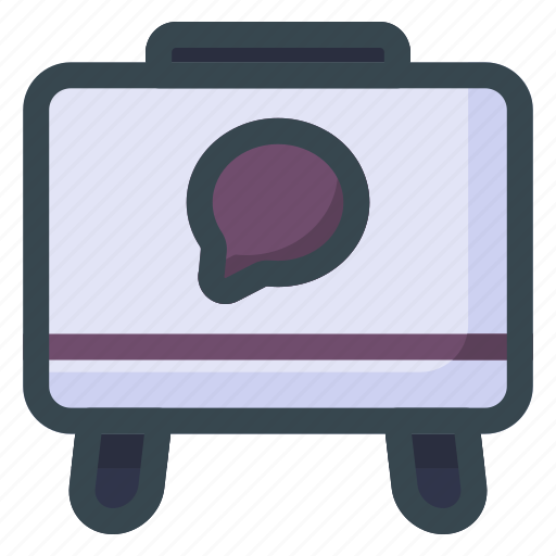 Television, talk, chat, message, mail, email, communication icon - Download on Iconfinder