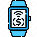 smart, watch, untract, contactless, tecnology, payment