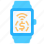 smart, watch, untract, contactless, tecnology, payment 
