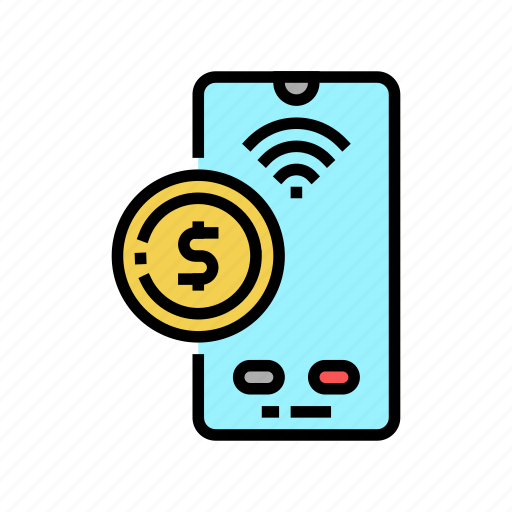 Mobile, pay, contactless, system, technology, payment icon - Download on Iconfinder
