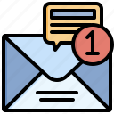 contacts, communication, filloutline, inbox, notification, mail, message, envelope