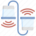contacts, communication, flaticon, cans, string, phone, talk, telephone