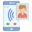 contacts, communication, flaticon, phone, call, smartphone, mobile, technology