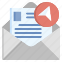 contacts, communication, flaticon, send, message, dm, envelope, letter