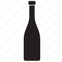 beverage, bottle, champagne, container, drink, glass, packaging