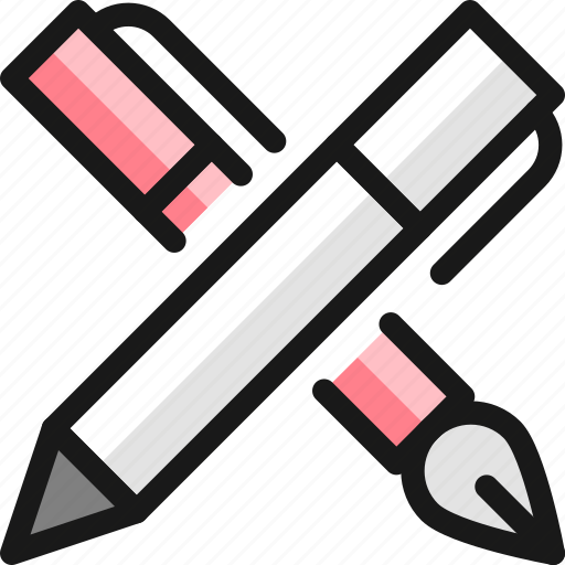 Content, pen, double icon - Download on Iconfinder
