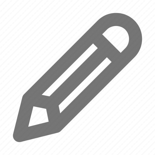 Pencil, edit, draw, education, text, tool, write icon - Download on Iconfinder