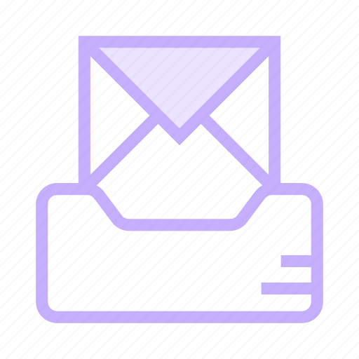 Drawer, email, inbox, mail, message icon - Download on Iconfinder