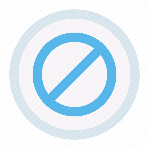Forbidden, restricted, button, interface icon - Download on Iconfinder