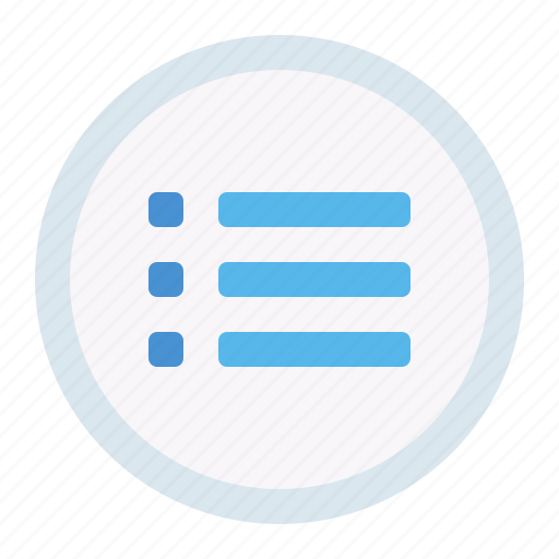 List, item, button, interface icon - Download on Iconfinder