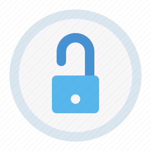 Unlock, unsecure, button, interface icon - Download on Iconfinder