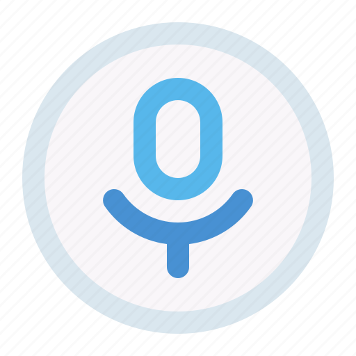 Voice, mic, button, interface icon - Download on Iconfinder