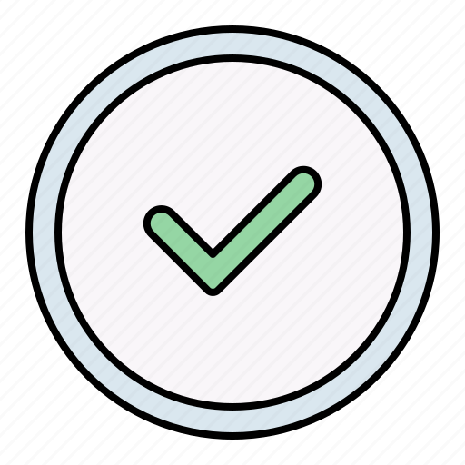 Accept, ok, button, interface icon - Download on Iconfinder