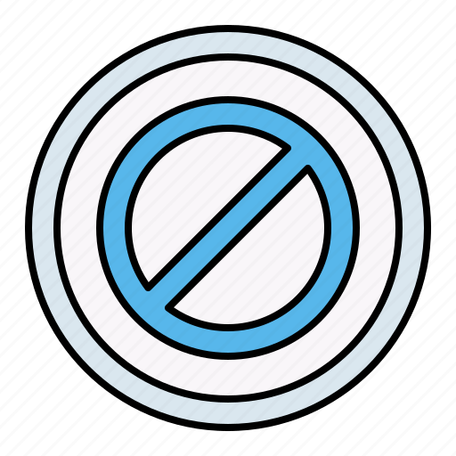Forbidden, restricted, button, interface icon - Download on Iconfinder