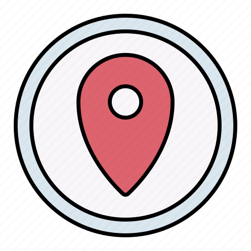 Location, map, button, interface icon - Download on Iconfinder