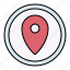 location, map, button, interface 