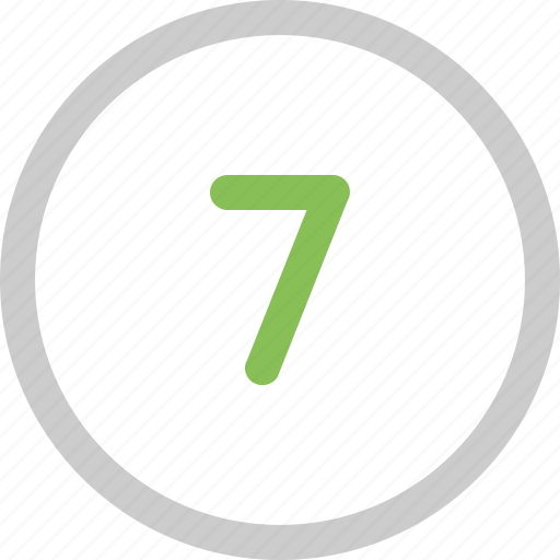 Count, number, seven icon - Download on Iconfinder