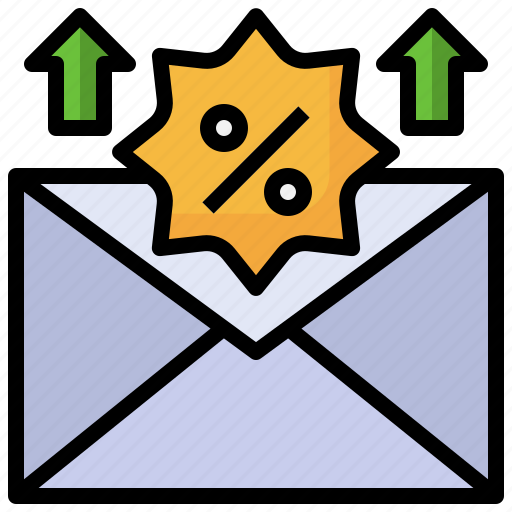 Email, offer, marketing, mail, discount icon - Download on Iconfinder