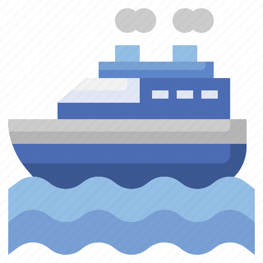 Cruise, boat, transport, ship, commerce icon - Download on Iconfinder
