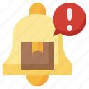 notification, reminder, package, delivery, alert