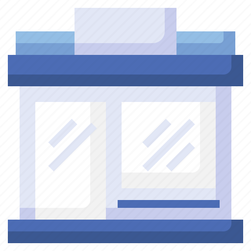 Store, boxes, garage, logistics, delivery, box icon - Download on Iconfinder