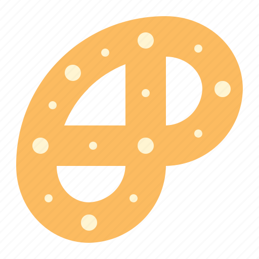 Biscuit, cookie, cracker, pretzel cookie icon - Download on Iconfinder
