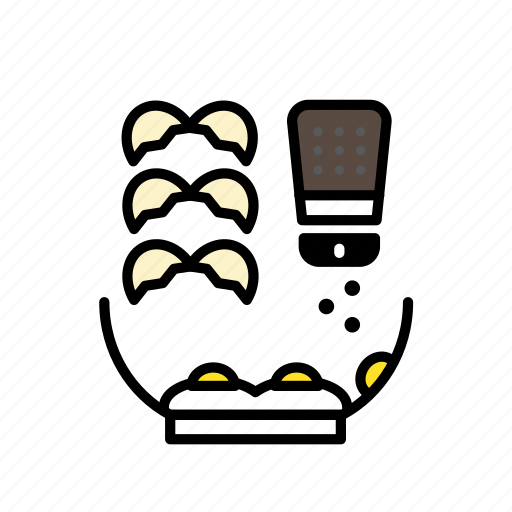 Cook, cooking, egg, eggs, pepper, food, kitchen icon - Download on Iconfinder