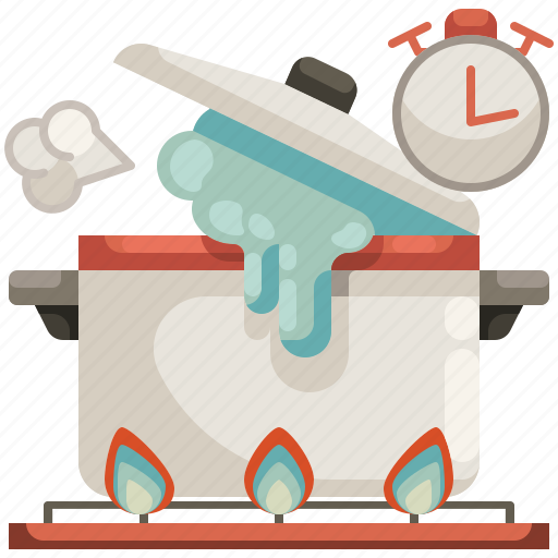 Boiling, cook, cooking, fire, hot, pot, stew icon - Download on Iconfinder