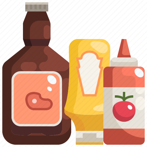 Condiment, food, ketchup, mustard, sauce, spicy icon - Download on Iconfinder