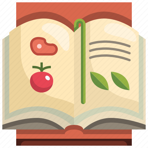 Book, cook, ingredients, kitchen, recipe icon - Download on Iconfinder
