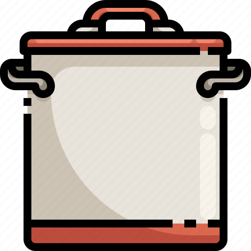 Boiling, cooker, cooking, kitchenware, pot, pressure, stew icon - Download on Iconfinder
