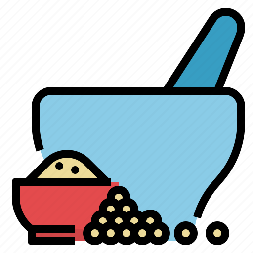 Cooking, crush, food, grind, kitchen, pestle, seasoning icon - Download on Iconfinder
