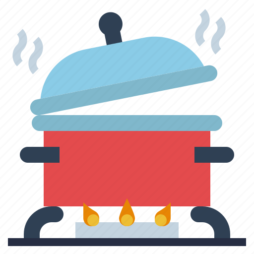 Boiling, cooking, food, kitchen, pot, restaurant icon - Download on Iconfinder
