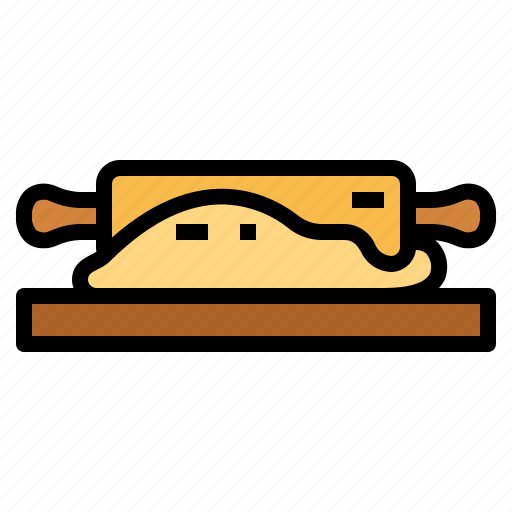 Cooking, dough, knead, pin, rolling icon - Download on Iconfinder