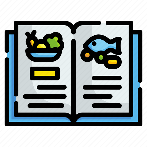 Book, chef, cooking, education, food, kitchen, recipe icon - Download on Iconfinder