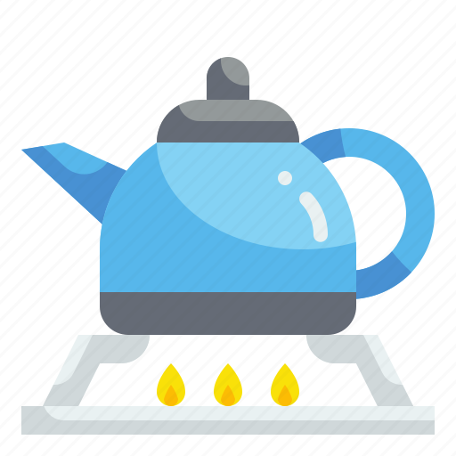 Boil, drink, hot, household, kettle, kitchen, teapot icon - Download on Iconfinder