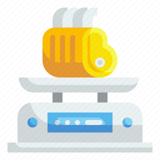 Cooking, household, kitchenware, meat, restaurant, scales, weight icon - Download on Iconfinder