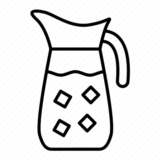 Jug, water, beverage, drink, pitcher icon - Download on Iconfinder