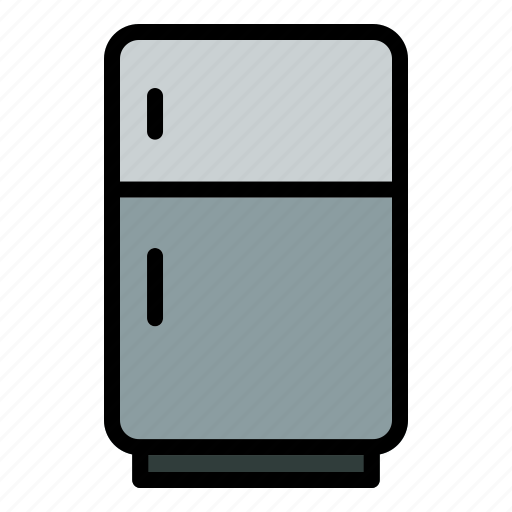 Refrigerator, frige, kitchen, equipment icon - Download on Iconfinder