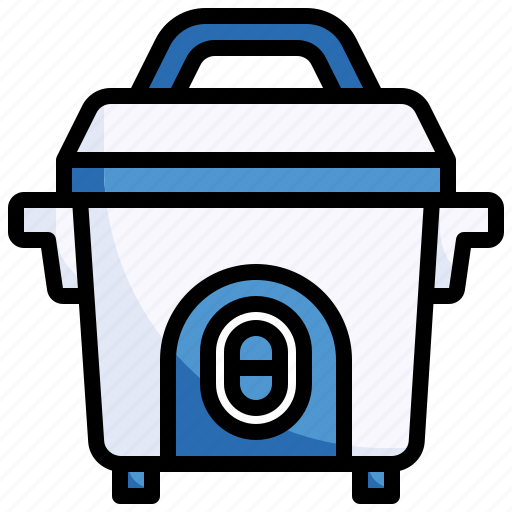 Rice, cooker, kitchen, food, and, restaurant, furniture icon - Download on Iconfinder