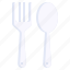 cutlery, fork, spoon, knife, restaurant 