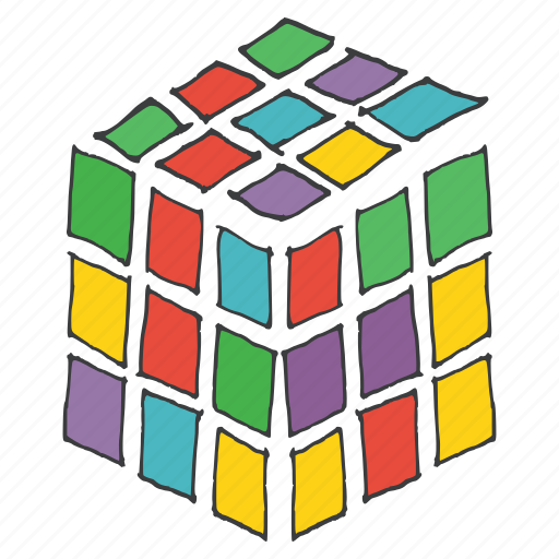 Cube, game, play, puzzle, rubiks, challenge, strategy icon - Download on Iconfinder