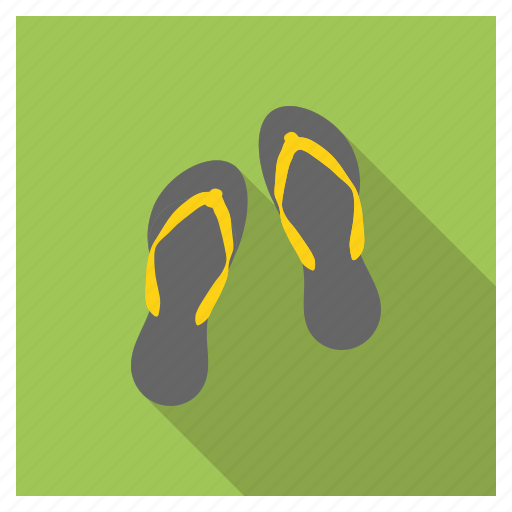 Flipflops, slippers, casual, fashion, footwear, style, vacation icon - Download on Iconfinder