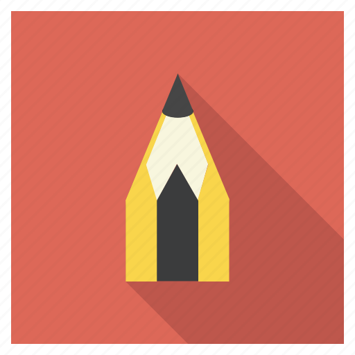 Pencil, write, draw, education, learning, school, tool icon - Download on Iconfinder