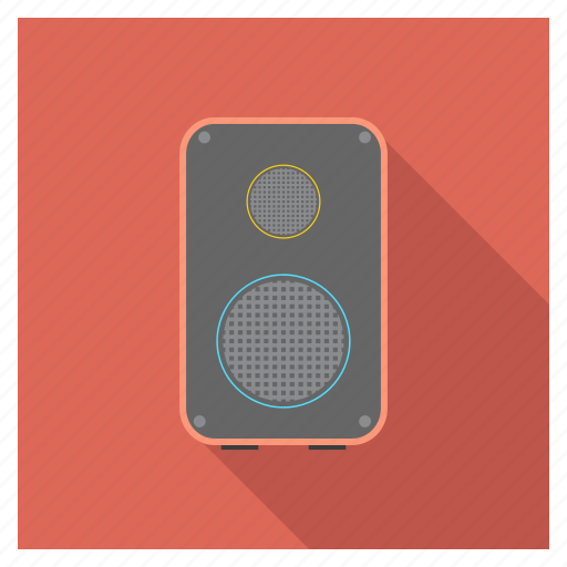 Loud, multimedia, music, party, sound, speaker, woofer icon - Download on Iconfinder